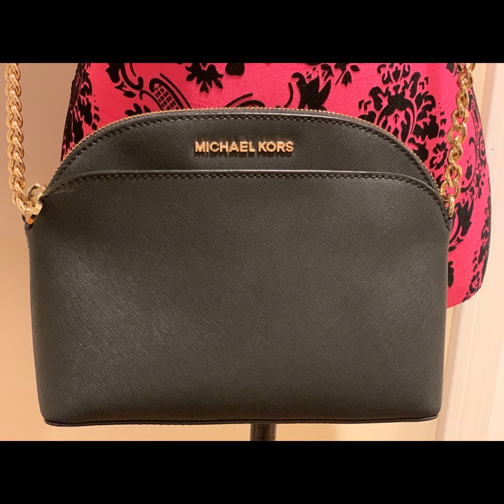 Michael Kors Crossgrain Dome Crossbody
